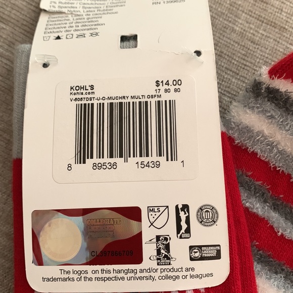 Ohio State Red Socks, NWT - Picture 6 of 9